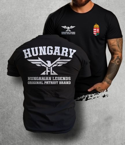 Magyar címeres 2024 férfi rövid ujjú póló
