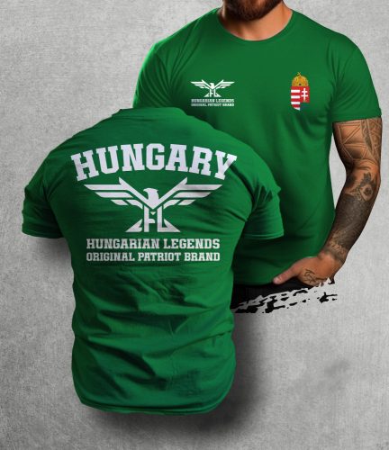 Magyar címeres 2024 férfi rövid ujjú póló