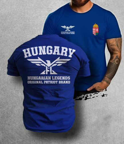 Magyar címeres 2024 férfi rövid ujjú póló