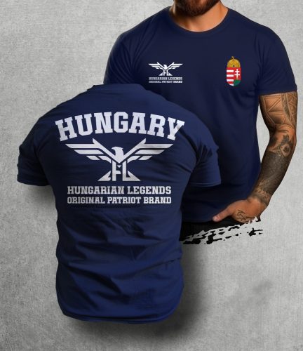 Magyar címeres 2024 férfi rövid ujjú póló