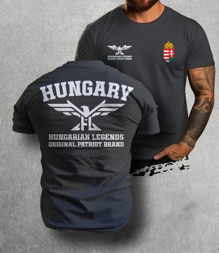 Magyar címeres 2024 férfi rövid ujjú póló