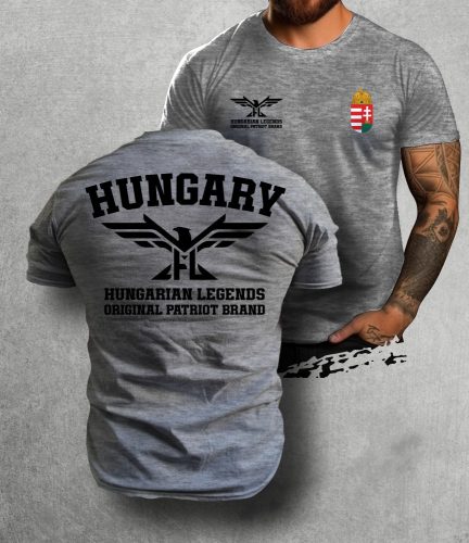 Magyar címeres 2024 férfi rövid ujjú póló