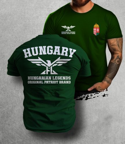 Magyar címeres 2024 férfi rövid ujjú póló