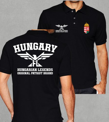 Magyar címeres 2024  férfi galléros póló