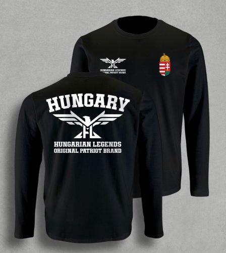 Magyar címeres 2024  férfi hosszú ujjú póló