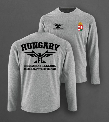 Magyar címeres 2024  férfi hosszú ujjú póló