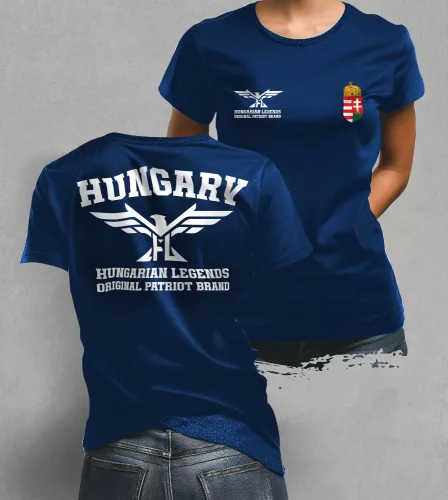 Magyar címeres 2024 női rövid ujjú póló