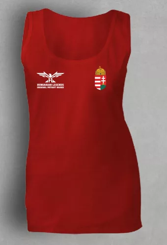 Magyar címeres 2024 női ujjatlan póló