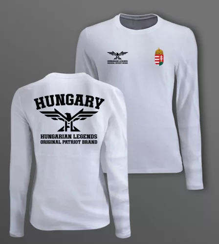 Magyar címeres 2024  férfi hosszú ujjú póló