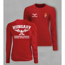 Magyar címeres 2024  férfi hosszú ujjú póló