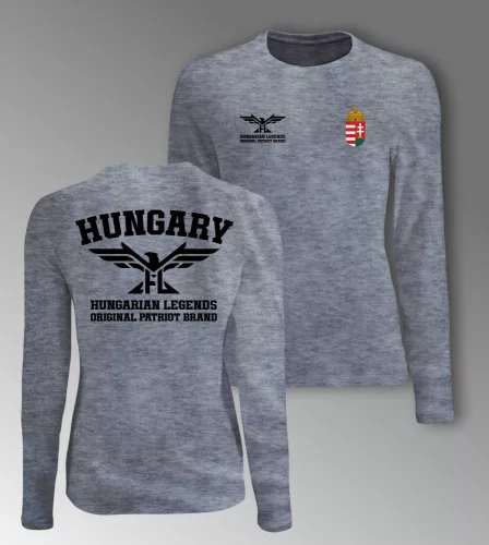 Magyar címeres 2024  férfi hosszú ujjú póló