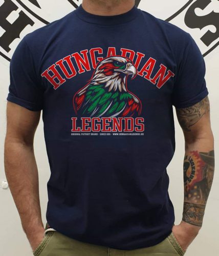Magyar sólyom férfi rövid ujjú póló