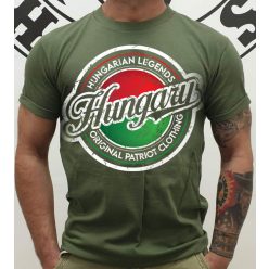 Hungary trikolor férfi rövid ujjú póló