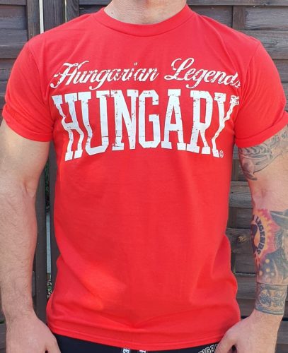 HUNGARY férfi rövid ujjú póló