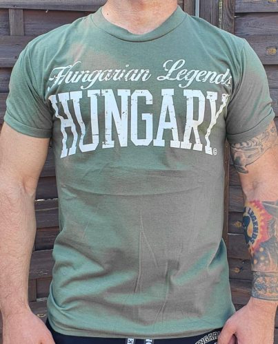 HUNGARY férfi rövid ujjú póló