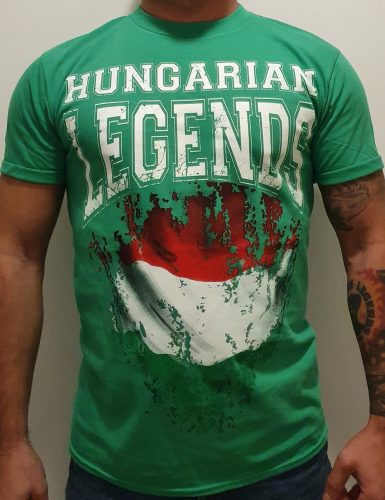 Magyar zászlós férfi rövid ujjú póló