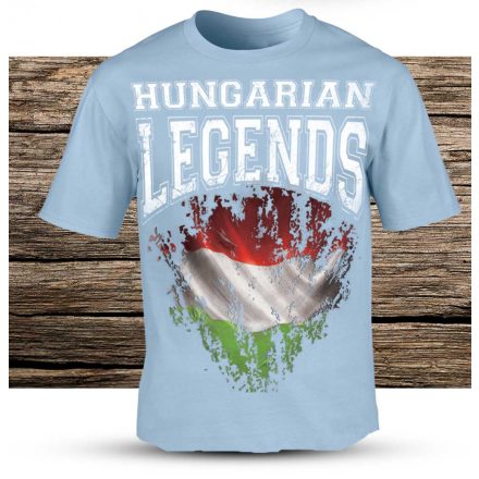 Magyar zászlós férfi rövid ujjú póló