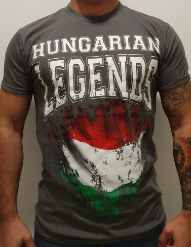 Magyar zászlós férfi rövid ujjú póló