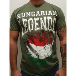 Magyar zászlós férfi rövid ujjú póló