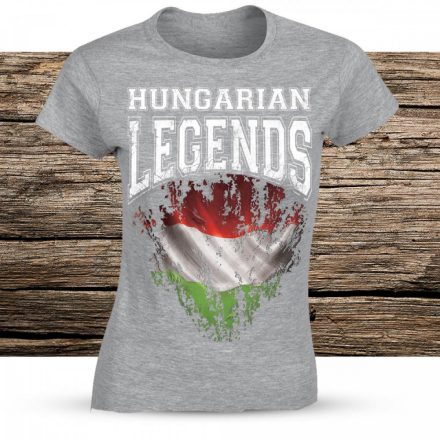 Magyar zászlós női rövid ujjú póló
