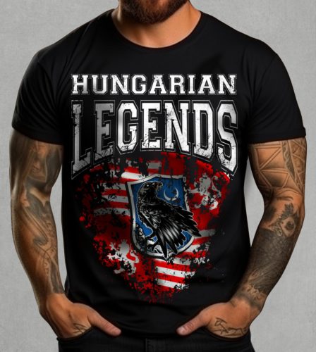 Hunyadi zászlós férfi rövid ujjú póló