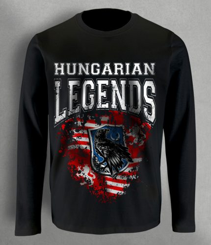 Hunyadi zászlós  férfi hosszú ujjú póló