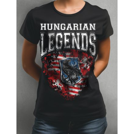 Hunyadi zászlós női rövid ujjú póló