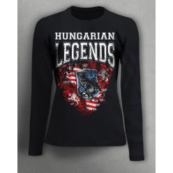 Hunyadi zászlós női hosszú ujjú póló