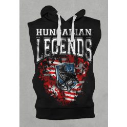 Hunyadi zászlós férfi kapucnis, belebújós mellény