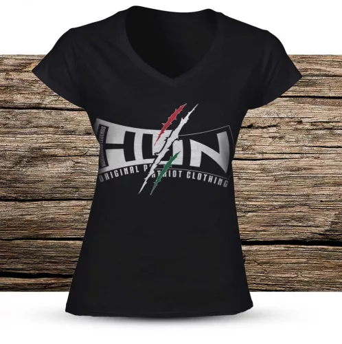 HUN - Patriot Clothing női v-nyakú póló