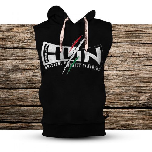 HUN - Patriot Clothing férfi kapucnis, belebújós mellény