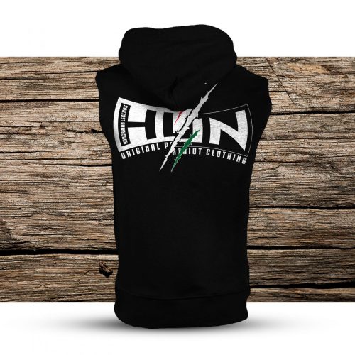 HUN - Patriot Clothing férfi kapucnis, cipzáras mellény