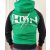 HUN - Patriot Clothing férfi kapucnis, cipzáras pulóver