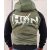 HUN - Patriot Clothing férfi kapucnis, cipzáras pulóver