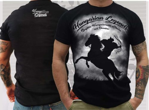 Magyar íjász férfi rövid ujjú póló