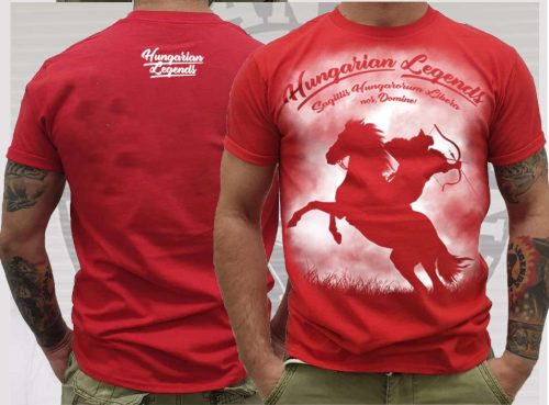 Magyar íjász férfi rövid ujjú póló