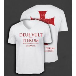 Iterum férfi v-nyakú póló