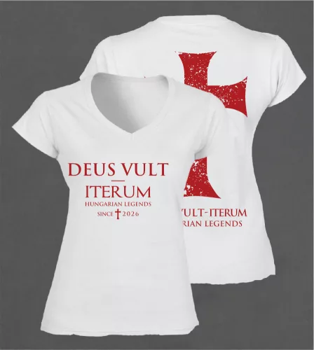Iterum női v-nyakú póló