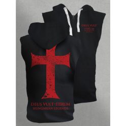 Iterum férfi kapucnis, cipzáras mellény