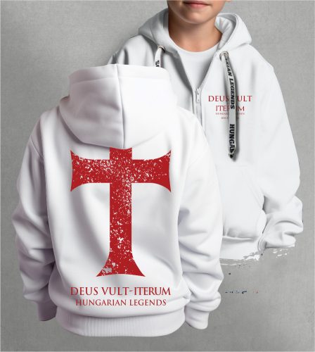 Iterum gyerek kapucnis, cipzáras pulóver