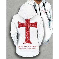 Iterum női cipzáras, kapucnis pulóver