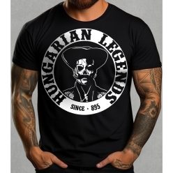 Koponyás betyár férfi rövid ujjú póló