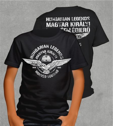 Magyar Királyi Honvéd LÉGIERŐ gyerek rövid ujjú póló