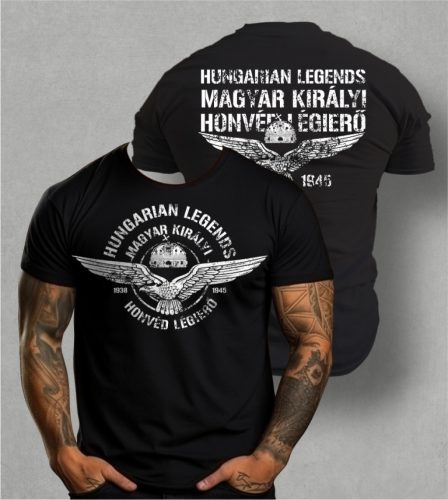 Magyar Királyi Honvéd LÉGIERŐ férfi rövid ujjú póló