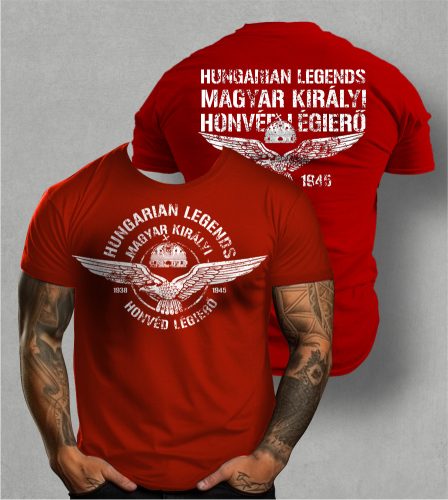 Magyar Királyi Honvéd LÉGIERŐ férfi rövid ujjú póló