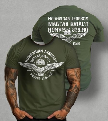 Magyar Királyi Honvéd LÉGIERŐ férfi rövid ujjú póló