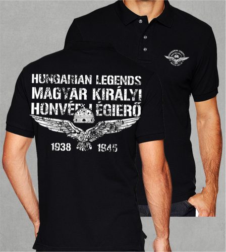 Magyar Királyi Honvéd LÉGIERŐ  férfi galléros póló