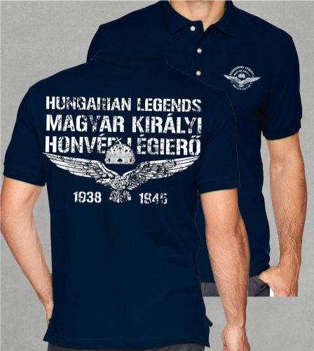 Magyar Királyi Honvéd LÉGIERŐ  férfi galléros póló