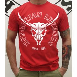 Koponyás marha férfi rövid ujjú póló