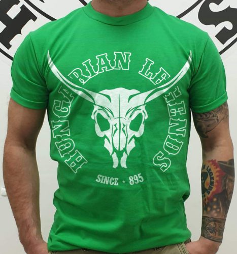 Koponyás marha férfi rövid ujjú póló